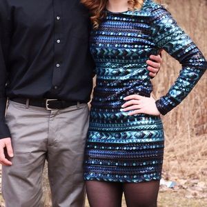 Bodycon Sequin Dress